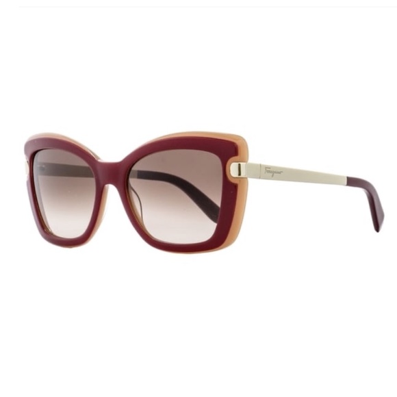 🌟SOLD🌟 NIB Salvatore Ferragamo Coral Sunglasses - Picture 2 of 6